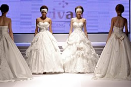北京婚博会现场国际婚纱礼服流行时尚发布会
